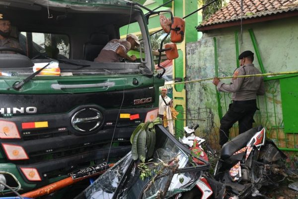 Kumpulan Fakta Hasil Olah TKP Kecelakaan Maut Truk Tewaskan 7 Anak SD di Bekasi